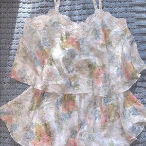 Linda Cottage Core Lingerie Sleep Set Large